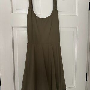 Halara Backless Twisted Flare Dance Active Dress